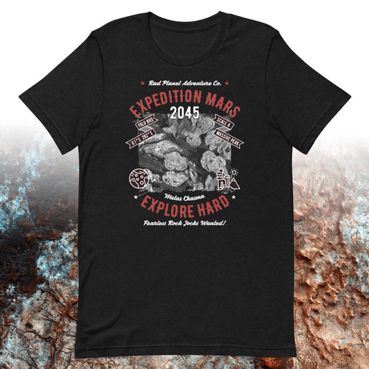 Expedition Mars Melas Chasma T-Shirt