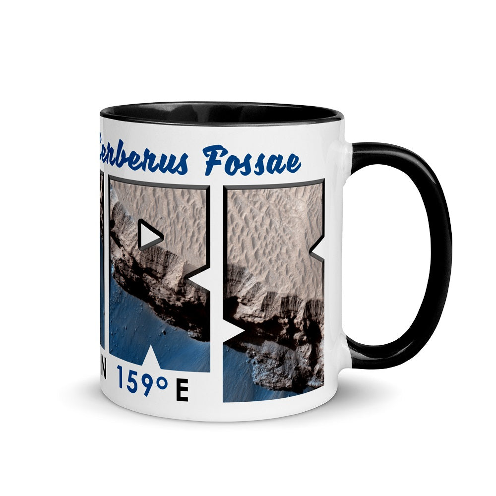Cerberus Fossae Mars 11 oz Ceramic Mug
