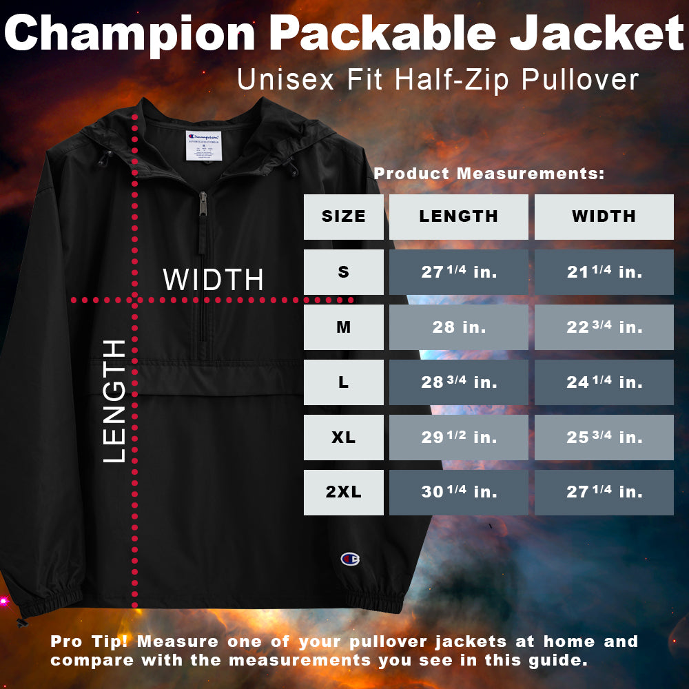 Champion Packable Jacket "The Bigger Light" (Black)