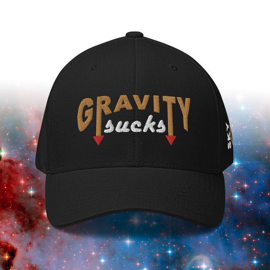 Gravity Sucks Flexfit Structured Cap