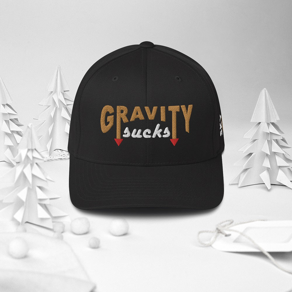 Gravity Sucks Flexfit Structured Cap