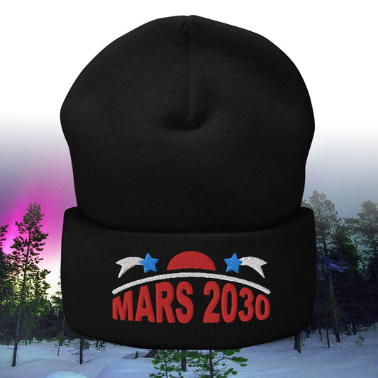 Mars 2030 Cuffed Beanie