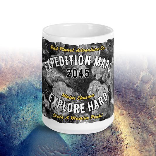 Expedition Mars Melas Chasma 15 oz Ceramic Mug