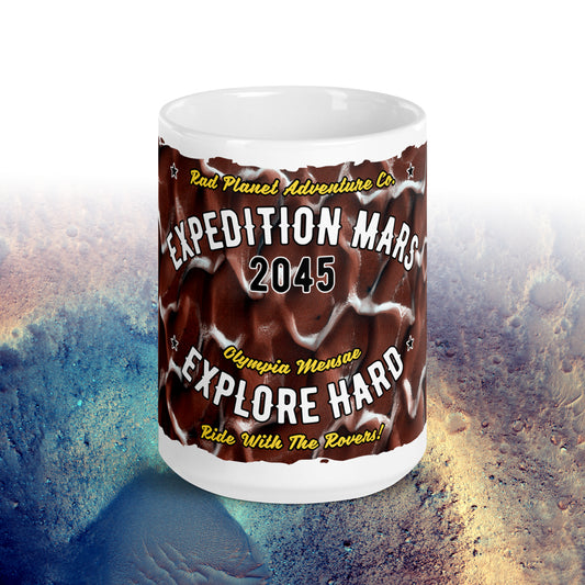 Expedition Mars Olympia Mensae 15 oz Ceramic Mug