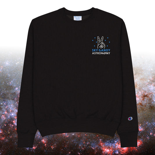 Men’s Champion Sweatshirt "Infinite Expanse" (Black)