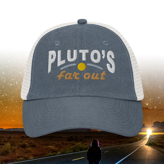 Pluto’s Far Out Sportsman Unstructured Cap