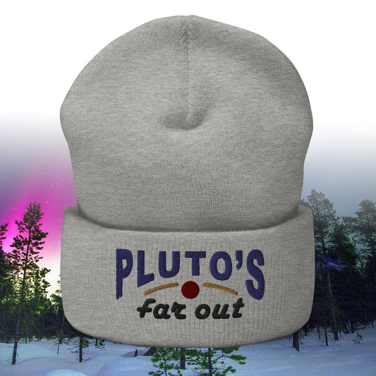 Pluto’s Far Out Cuffed Beanie
