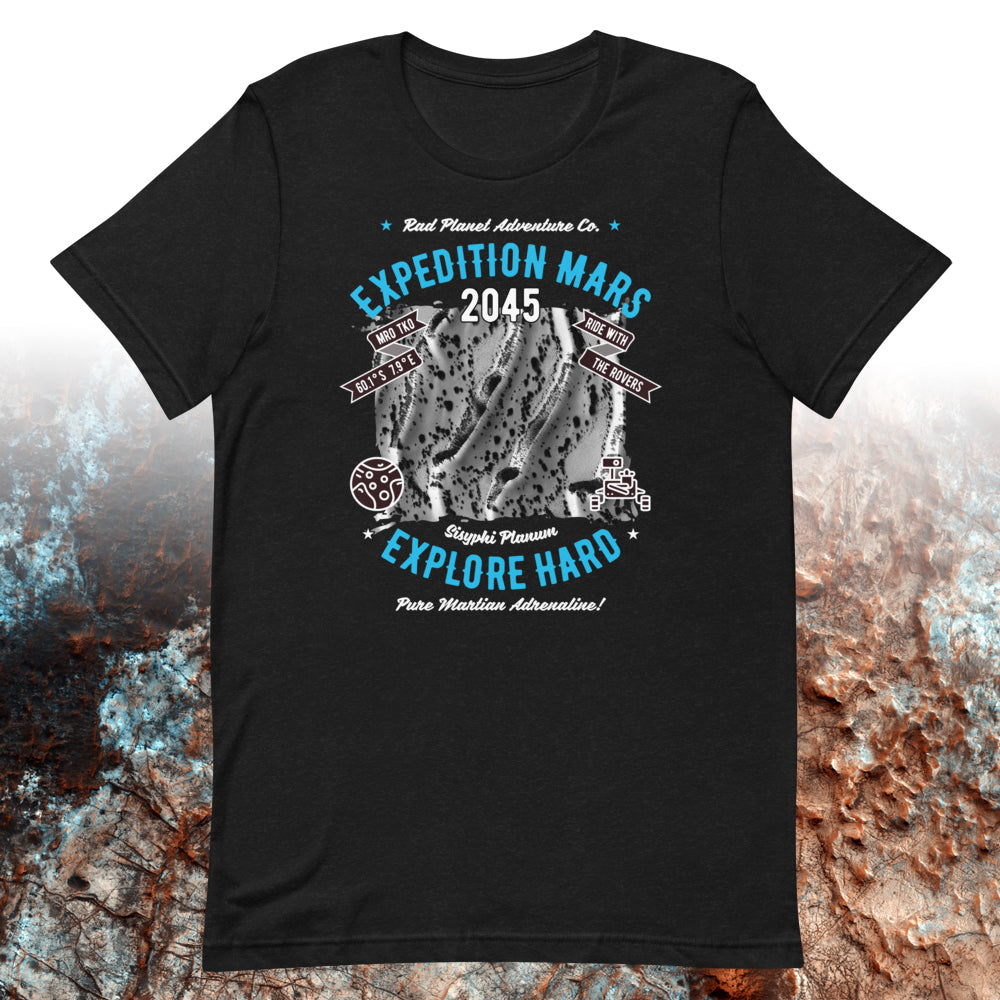Expedition Mars Sisyphi Planum T-Shirt