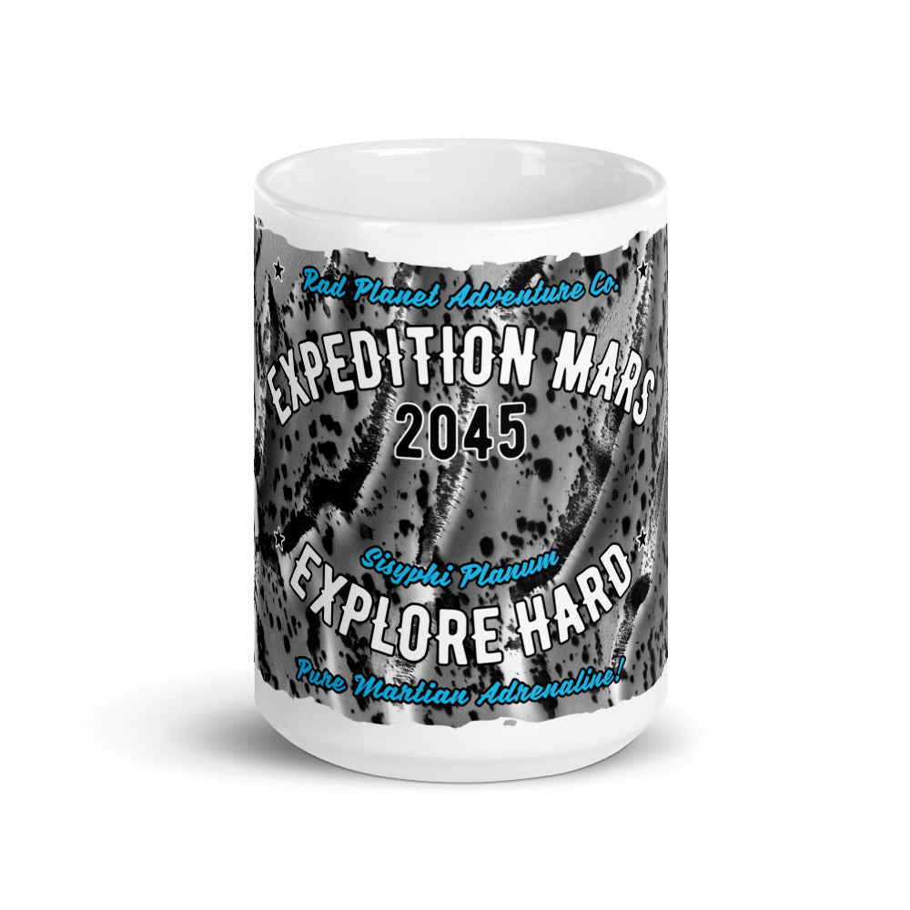 Expedition Mars Sisyphi Planum 15 oz Ceramic Mug