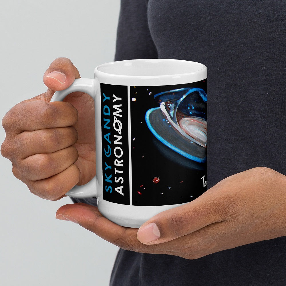 Tadpole Galaxy 15 oz Ceramic Mug