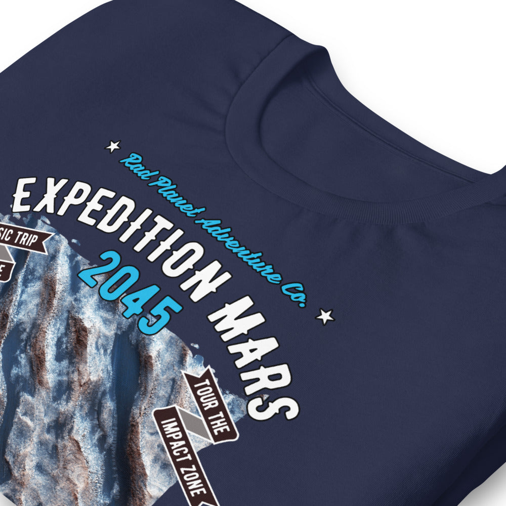 Expedition Mars Trouvelot Crater T-Shirt
