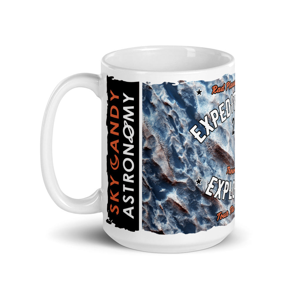 Expedition Mars Trouvelot Crater 15 oz Ceramic Mug