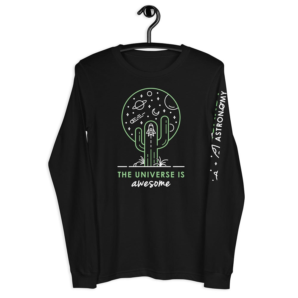 The Universe Is Awesome Long Sleeve Tee