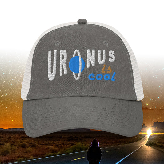 Uranus Is Cool Sportsman Unstructured Cap